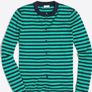 NWT J. Crew Factory Caryn Cardigan in stripe